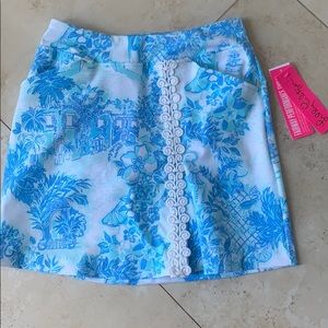 NWT Lilly Pulitzer Luxletic Skort Size 00
